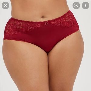 Torrid Red Cheeky Panties